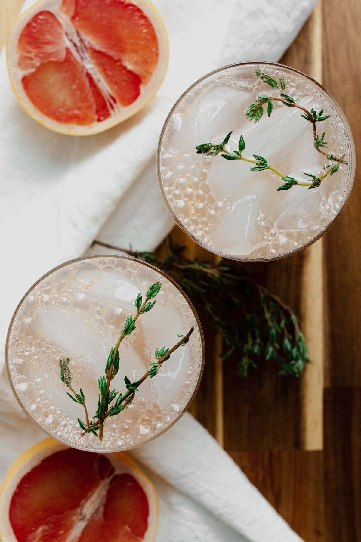 Grapefruit Thyme Cocktail
