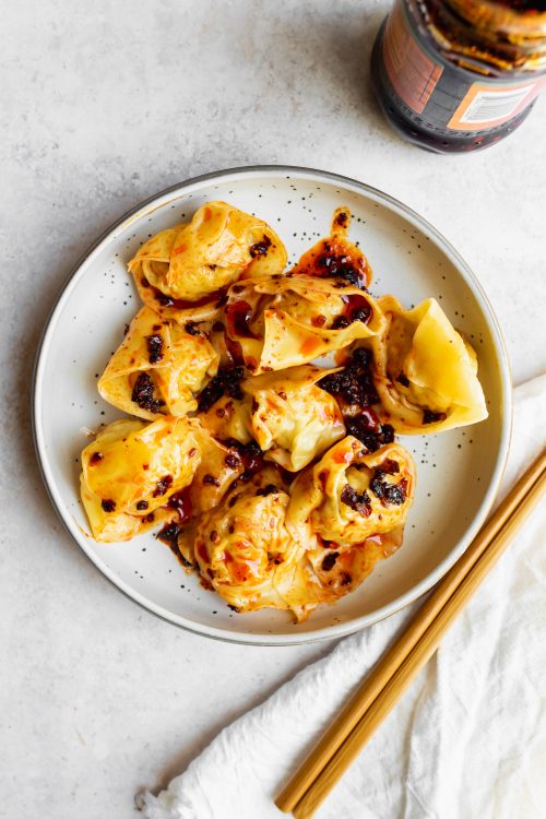 Chili Oil Pork and Shrimp Dumplings The Bold Appetite