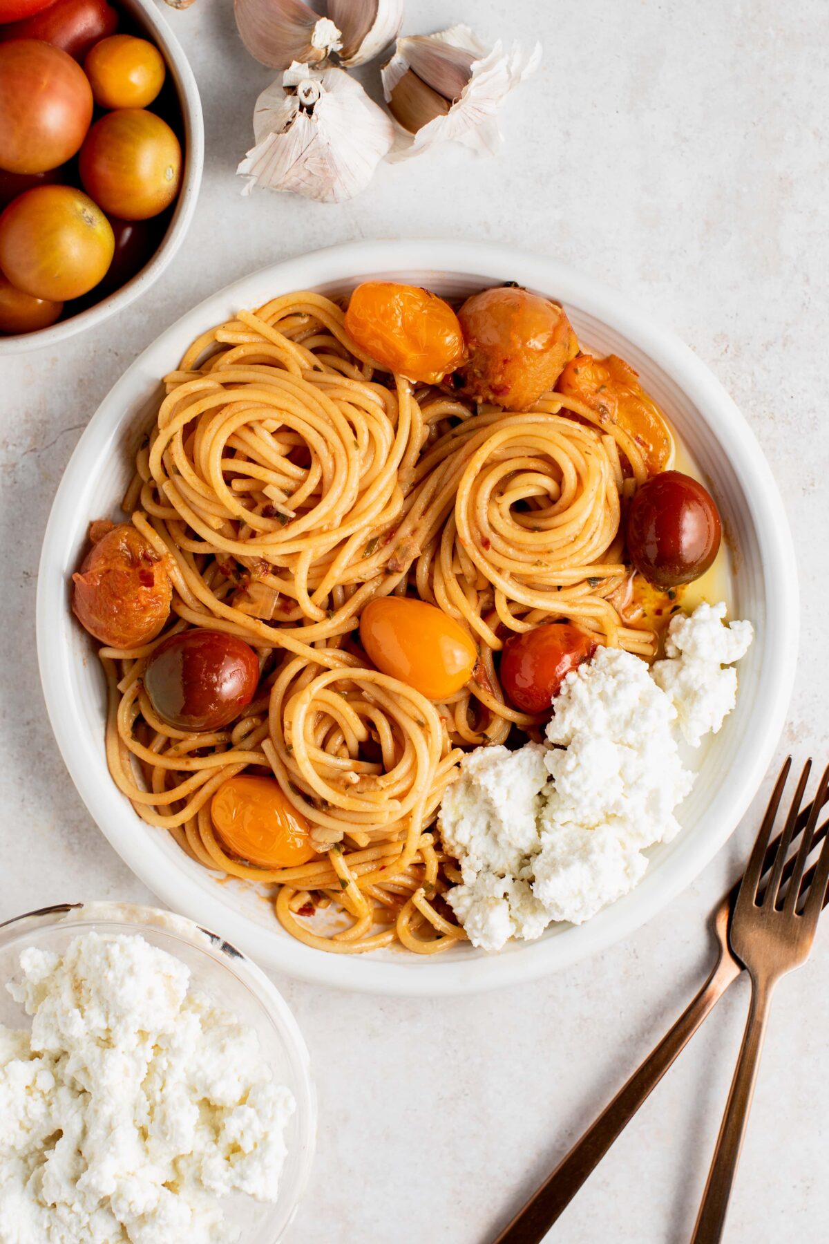 Blistering Tomato Pasta