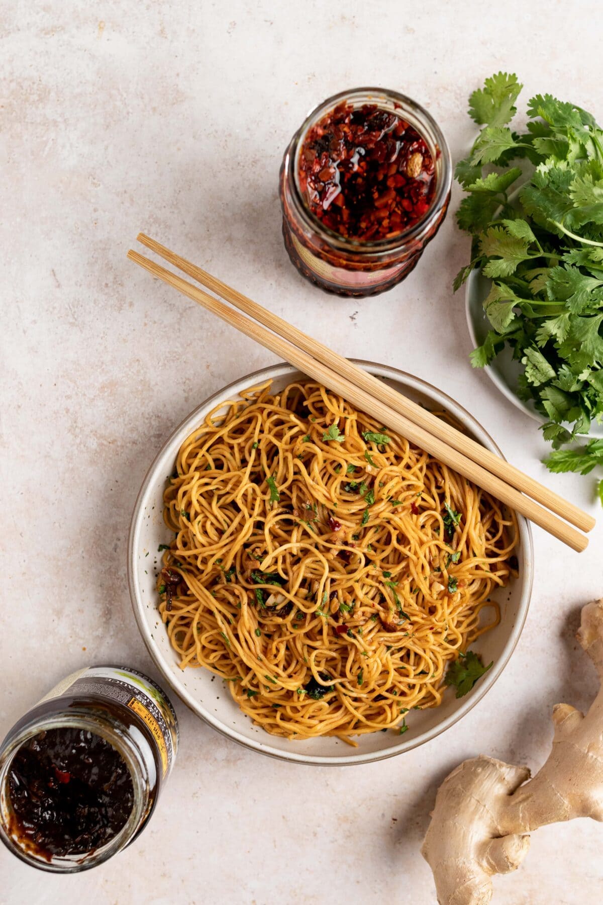 Black Bean Garlic Chili Noodles