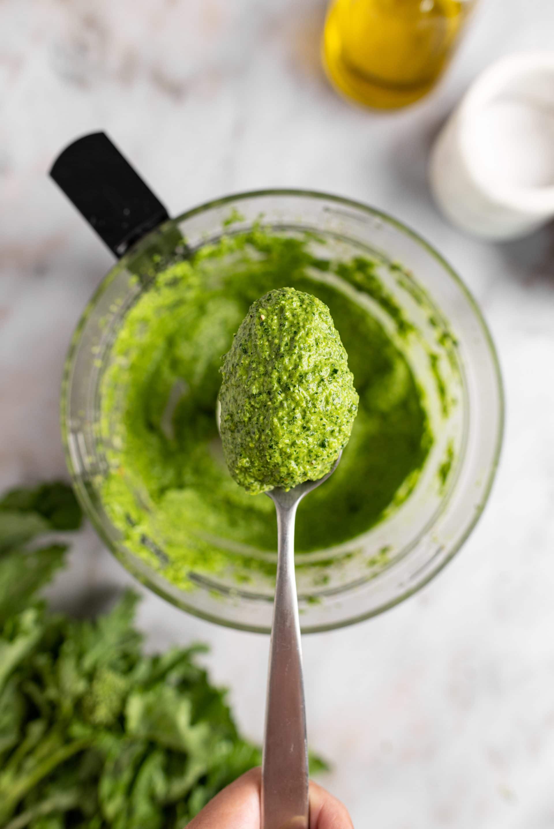 Broccoli Rabe Pesto The Bold Appetite