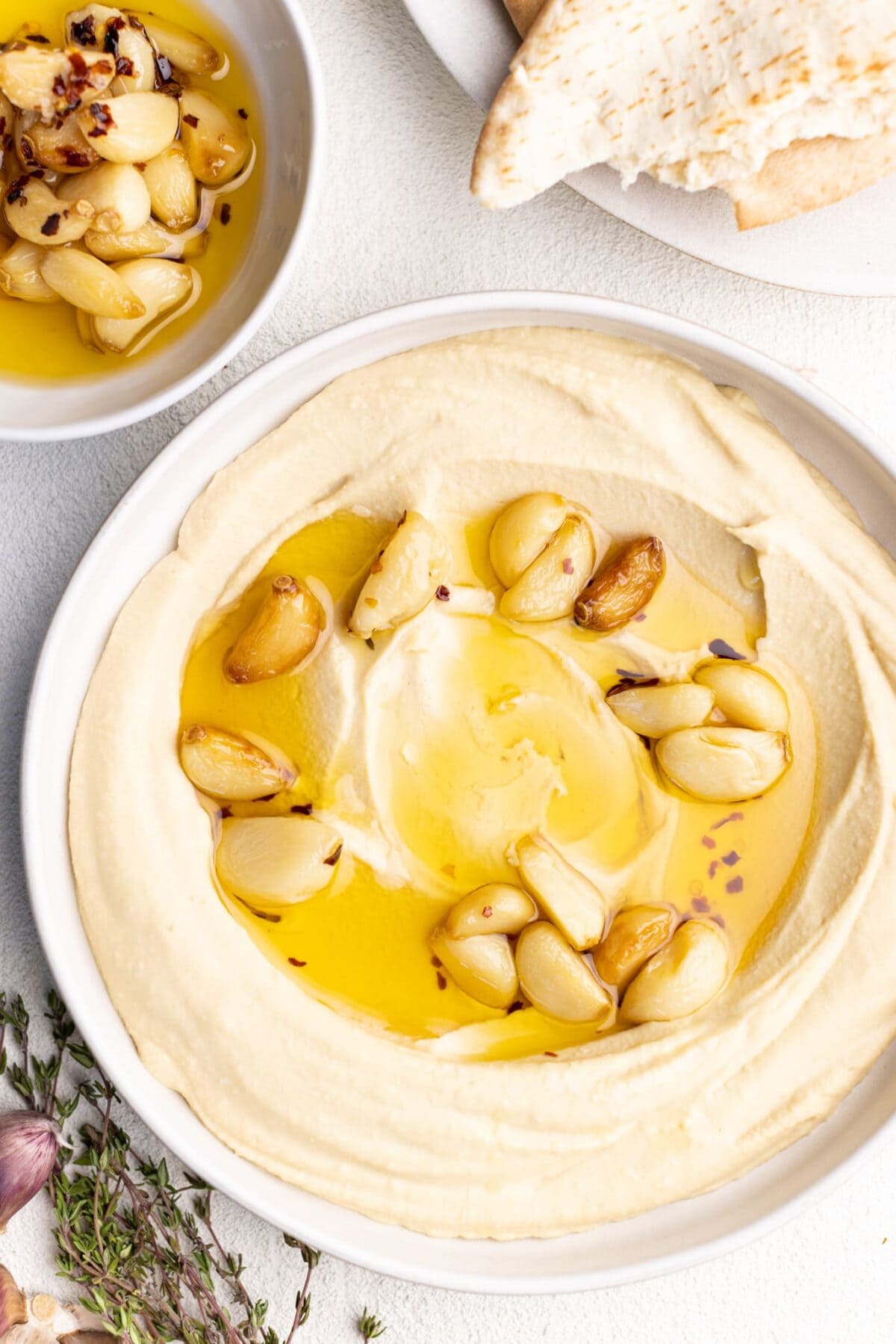 Garlic Confit Hummus