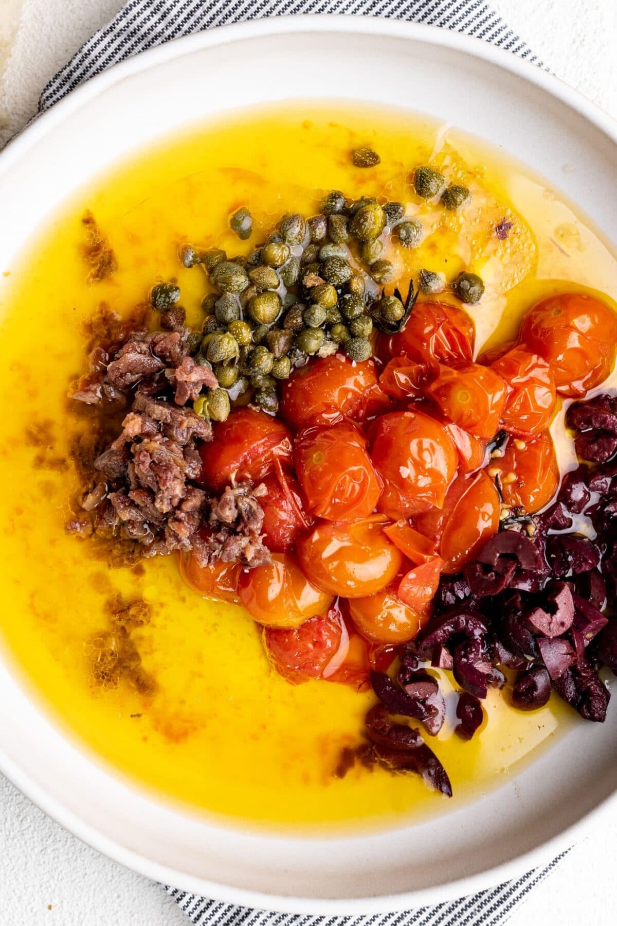 Puttanesca Bread Dipping Oil