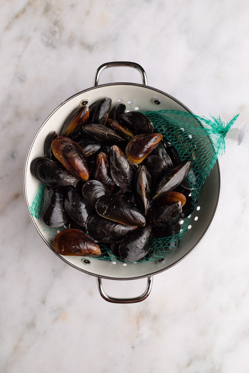 Moules Frites (Mussels in White Wine and Pancetta) The Bold Appetite