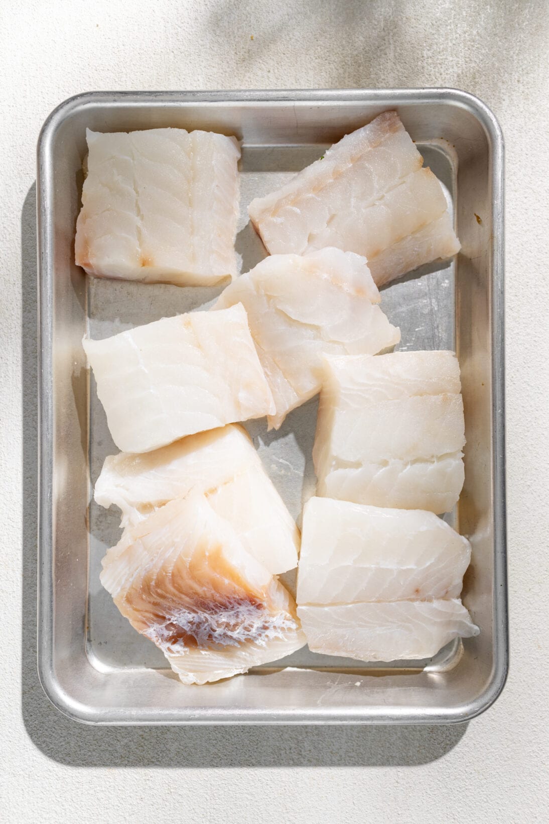 cod cut into 6-7oz fillets