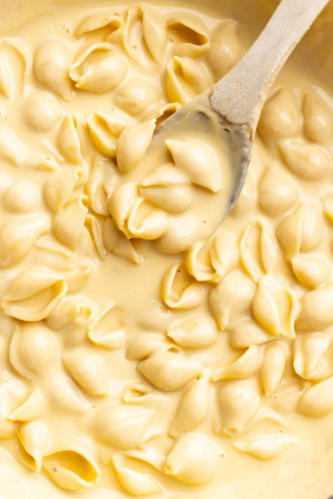 roasted garlic miso mac and cheese