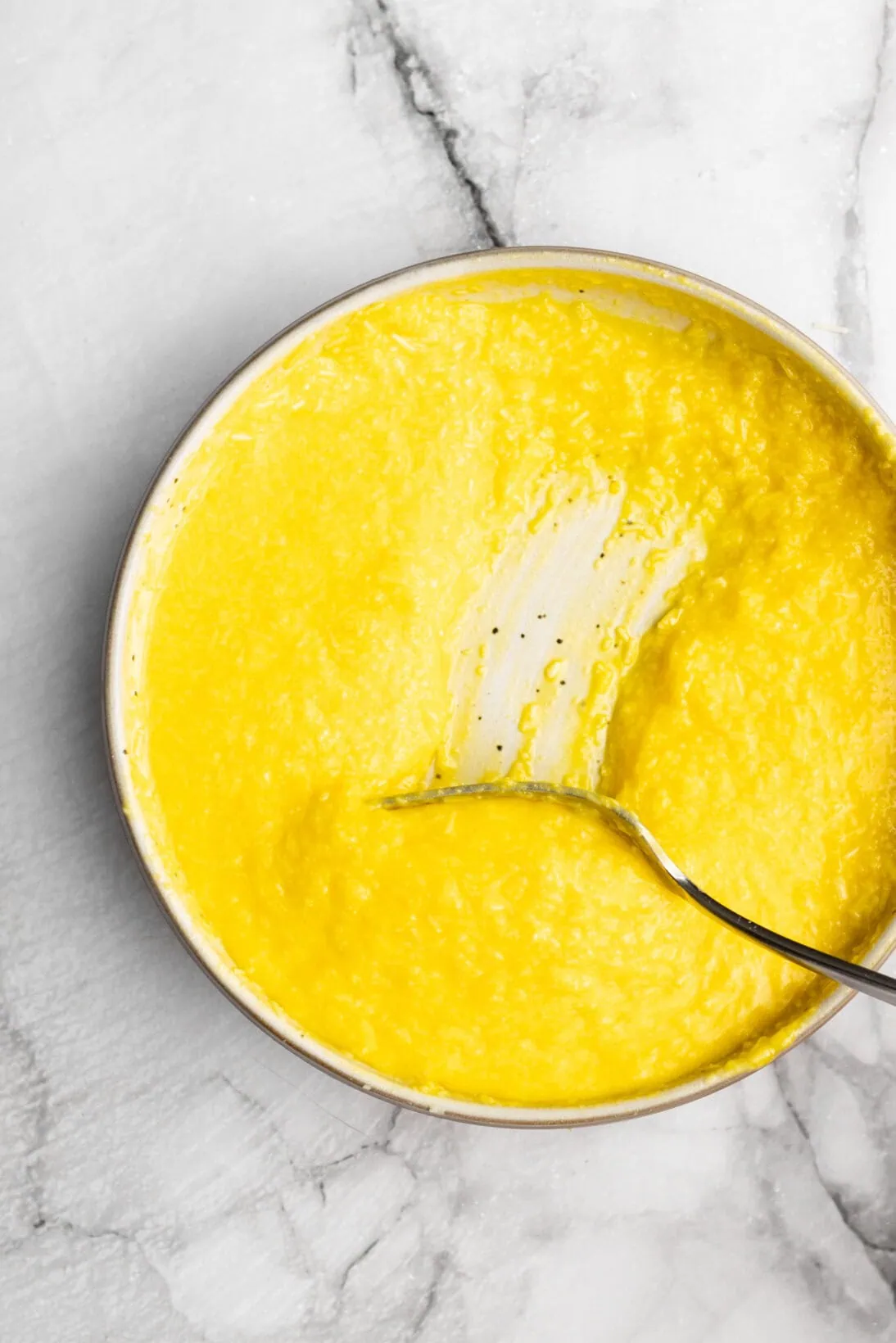 a paste made from the eggs and pecorino romano cheese