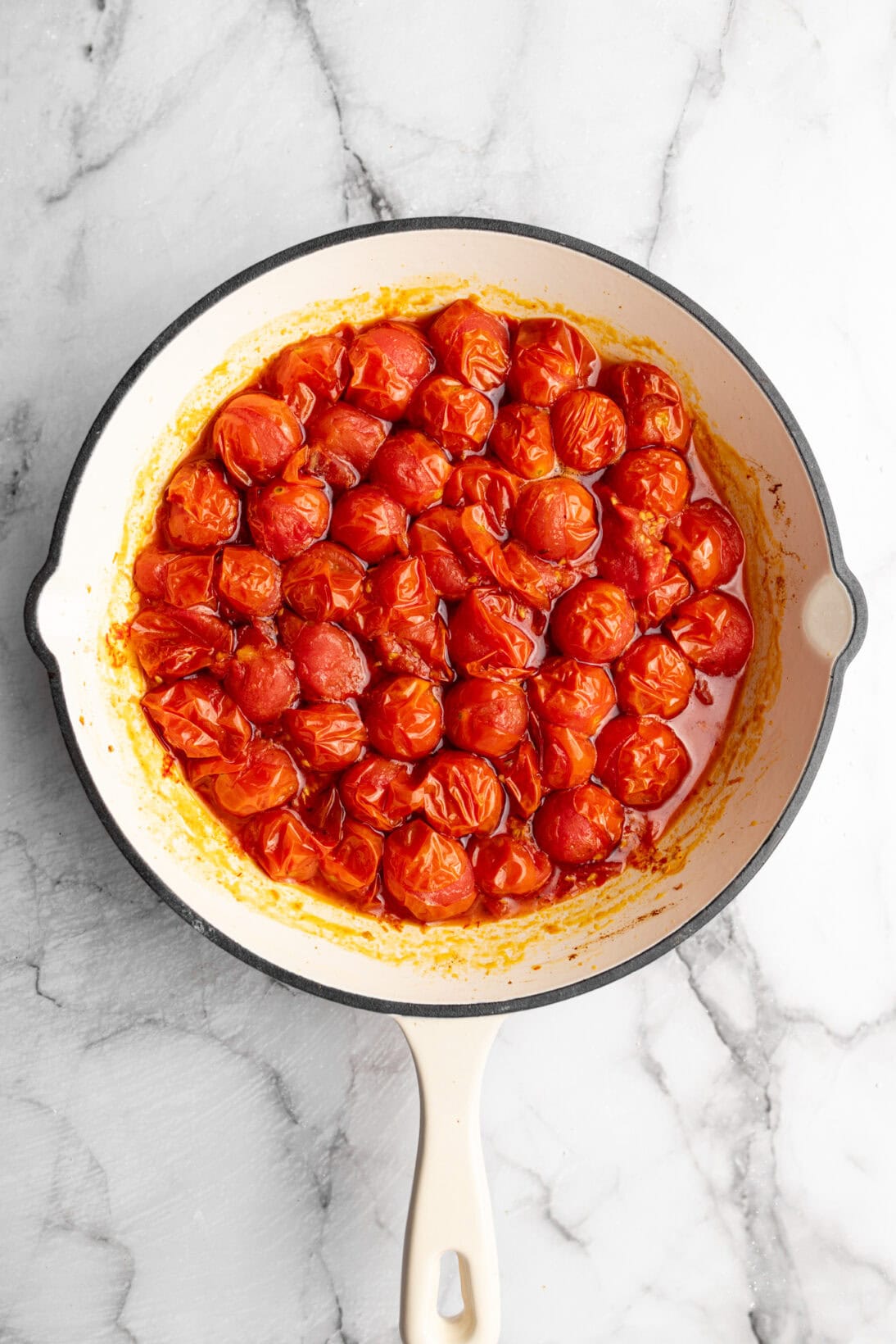 roasted Calabrian tomatoes