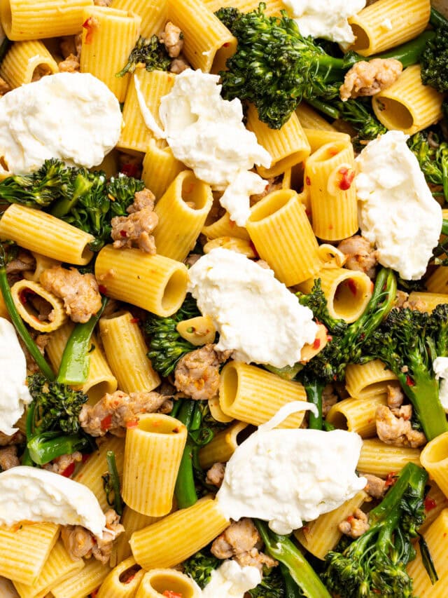 Sausage and Broccolini Pasta