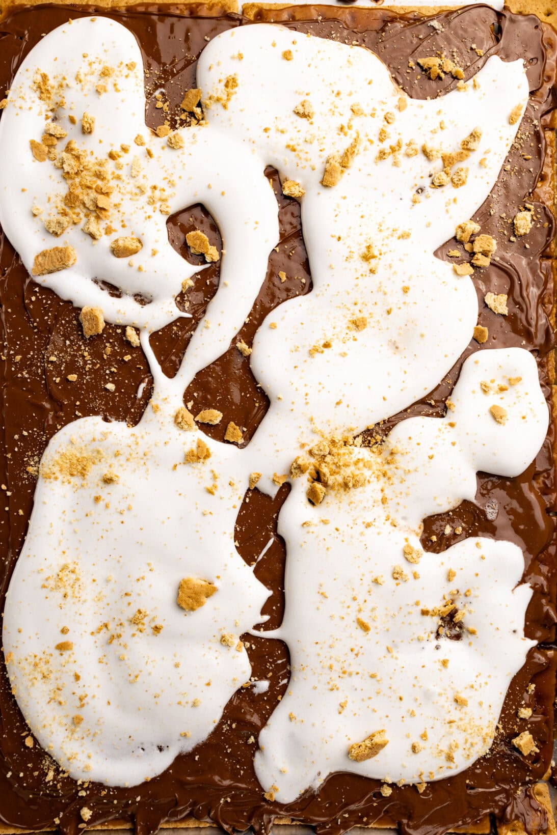 s'mores graham cracker toffee