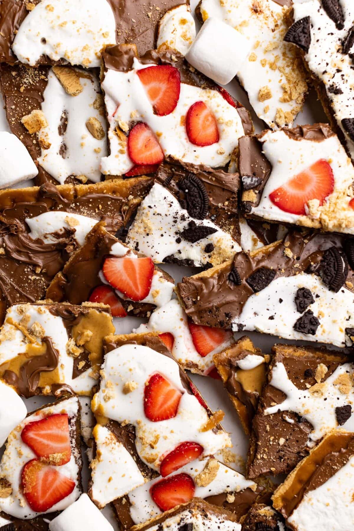 S’mores Graham Cracker Toffee