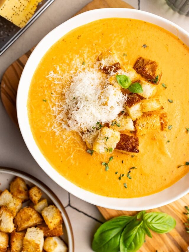 Creamy Roasted Tomato Soup