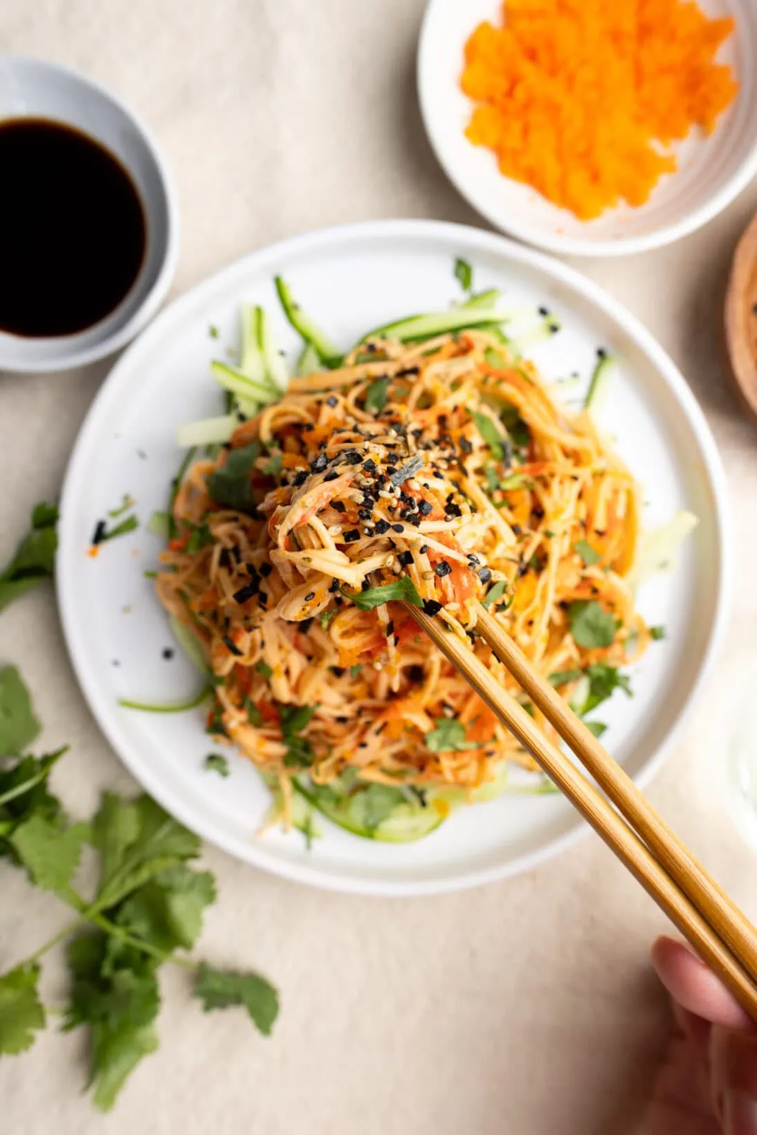 spicy kani salad