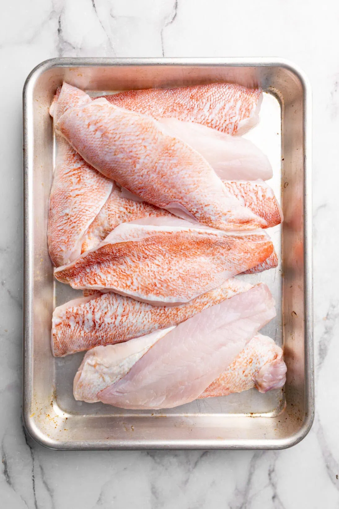 step by step: seasoning the perch