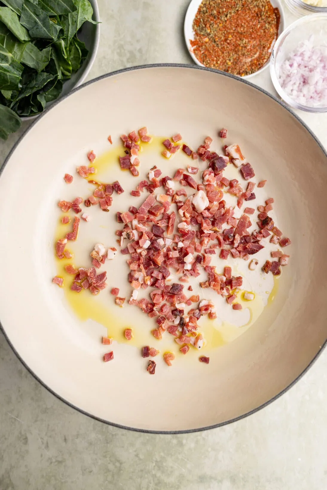 step by step: rendering the speck