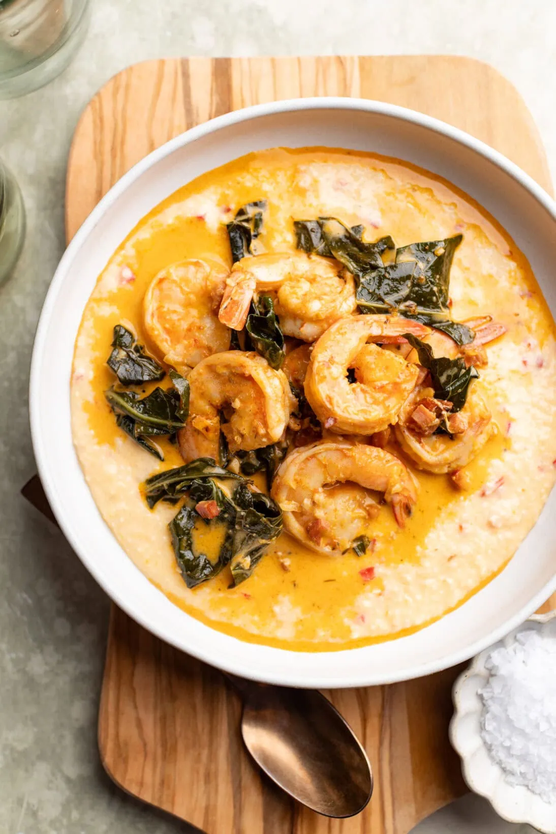 cajun shrimp and grits