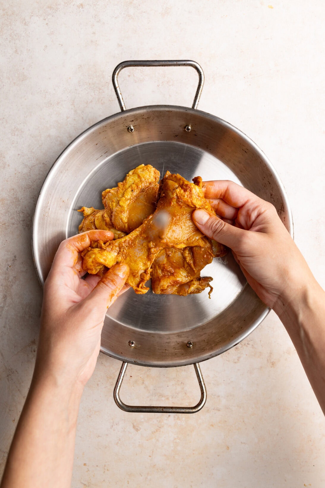 layering on the spit