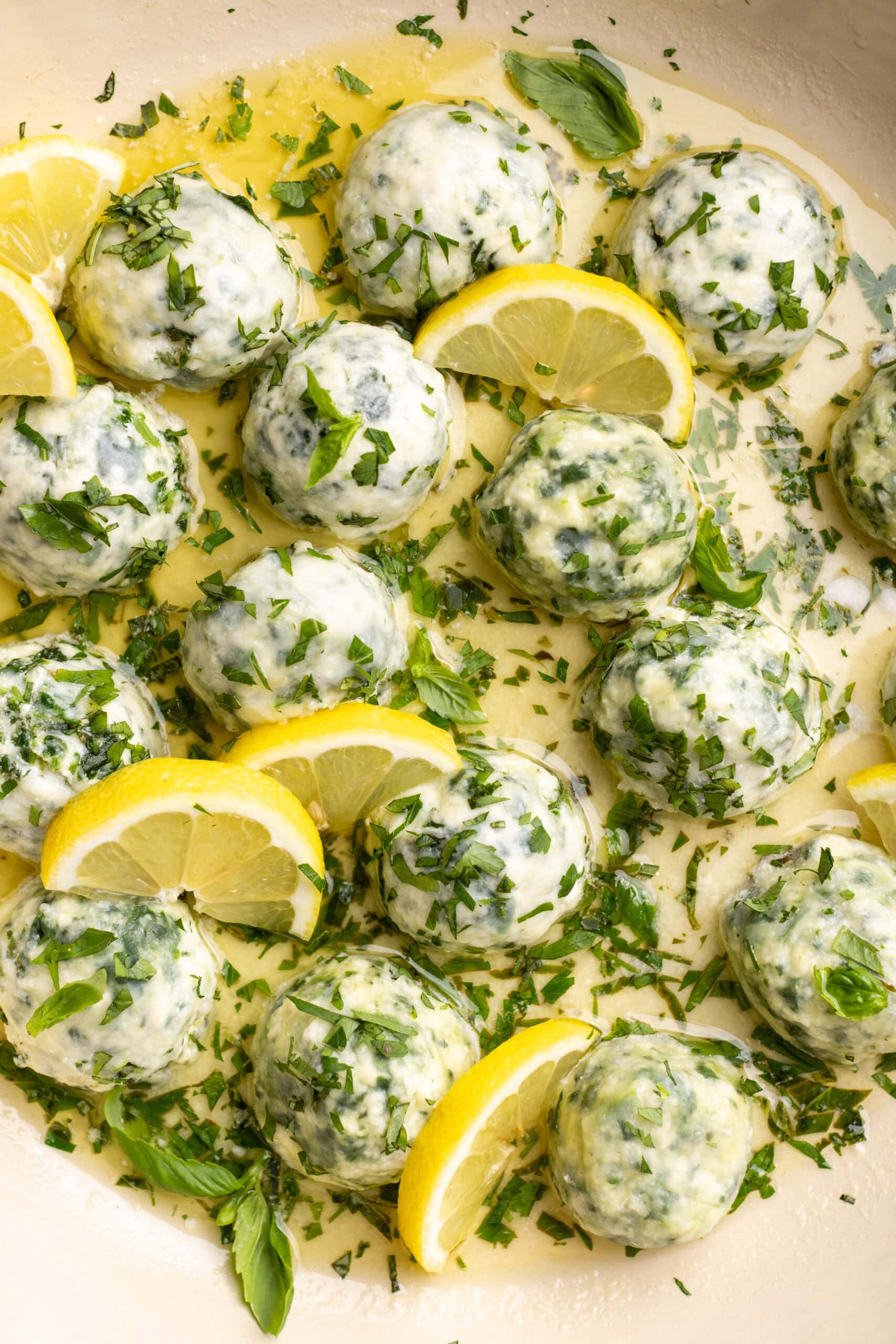 Spinach and Ricotta Gnudi