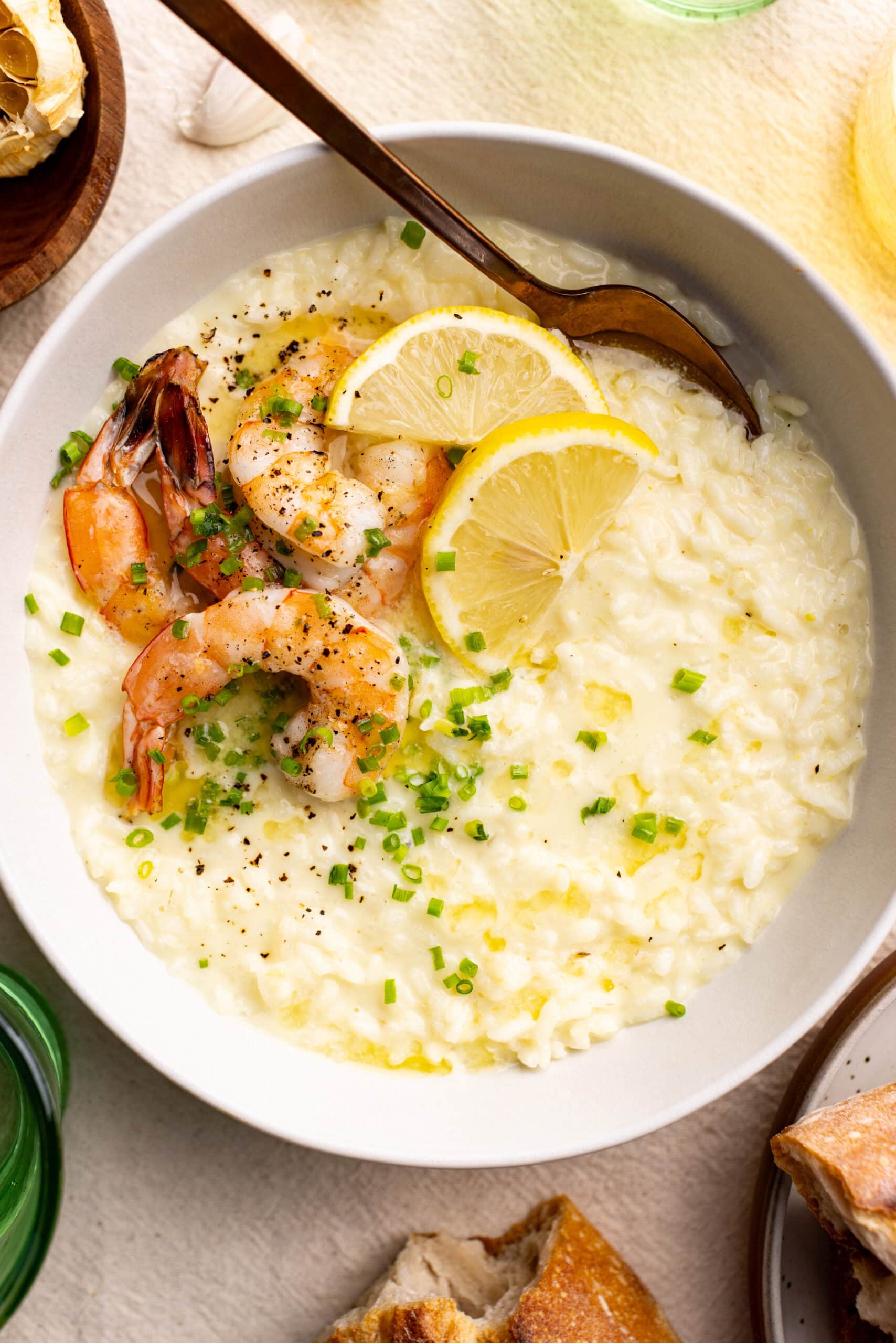 Roasted Garlic Mascarpone Risotto