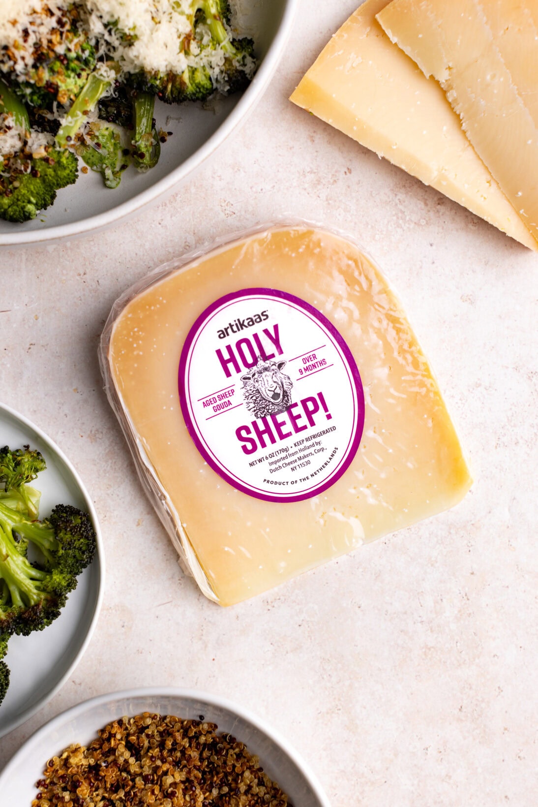 Artikaas Holy Sheep! aged gouda cheese.