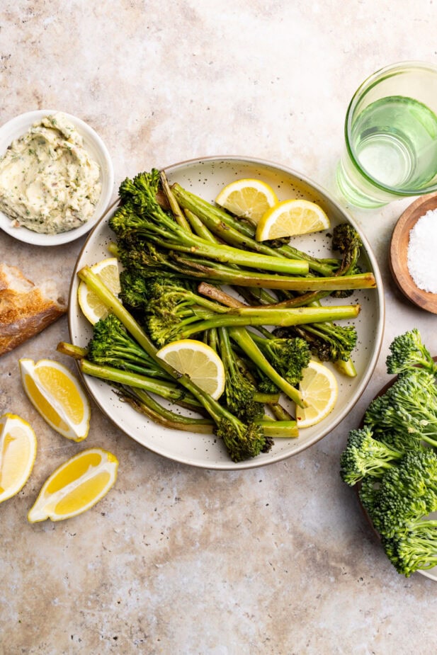 Sautéed Broccolini with Anchovy Butter