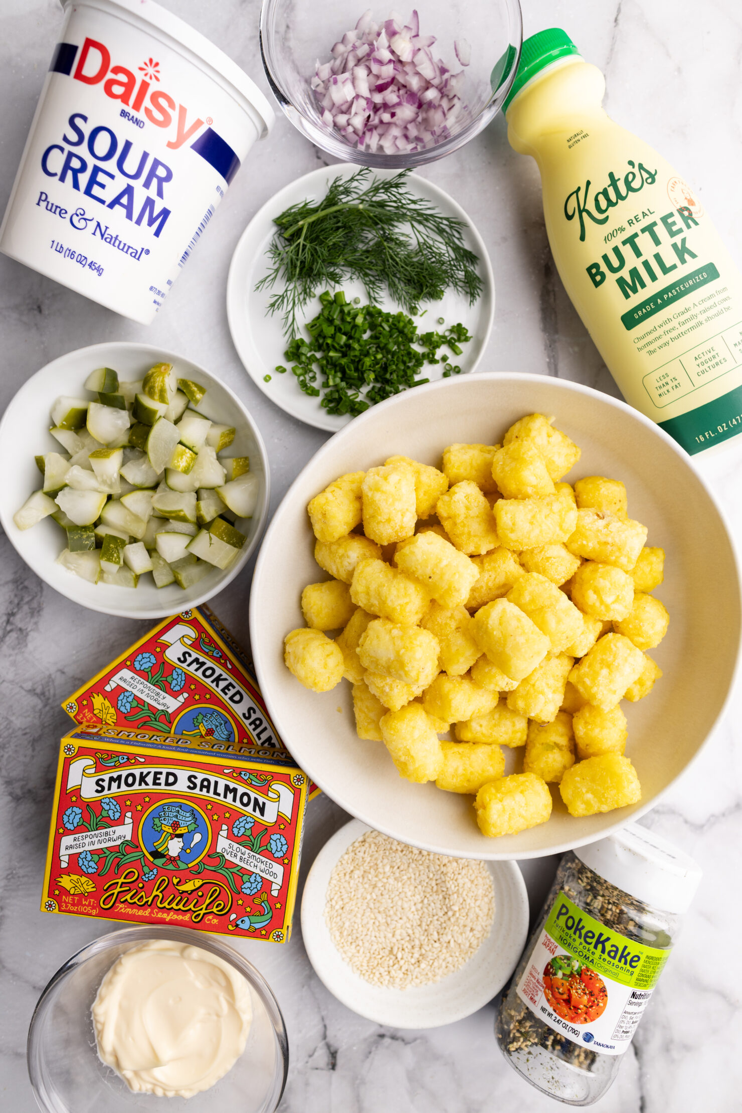 ingredients for the recipe.