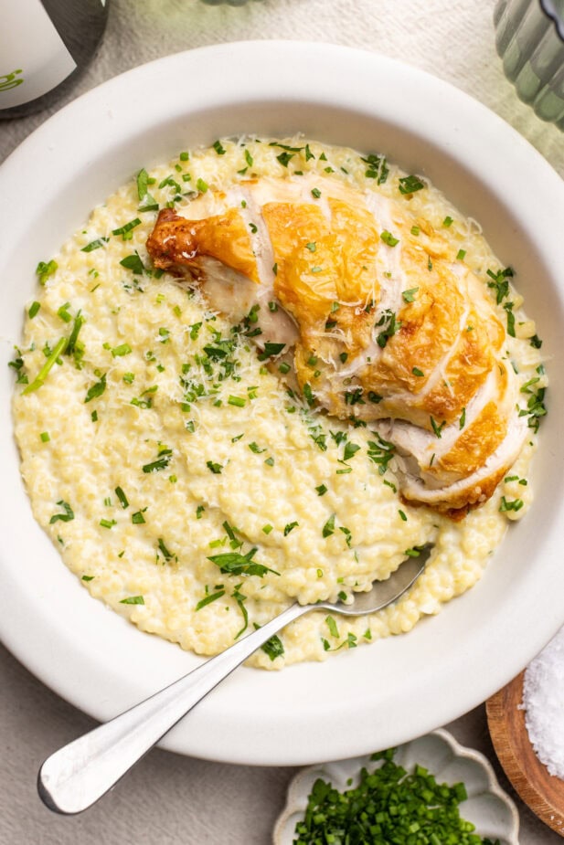 Garlic Parmesan Pastina