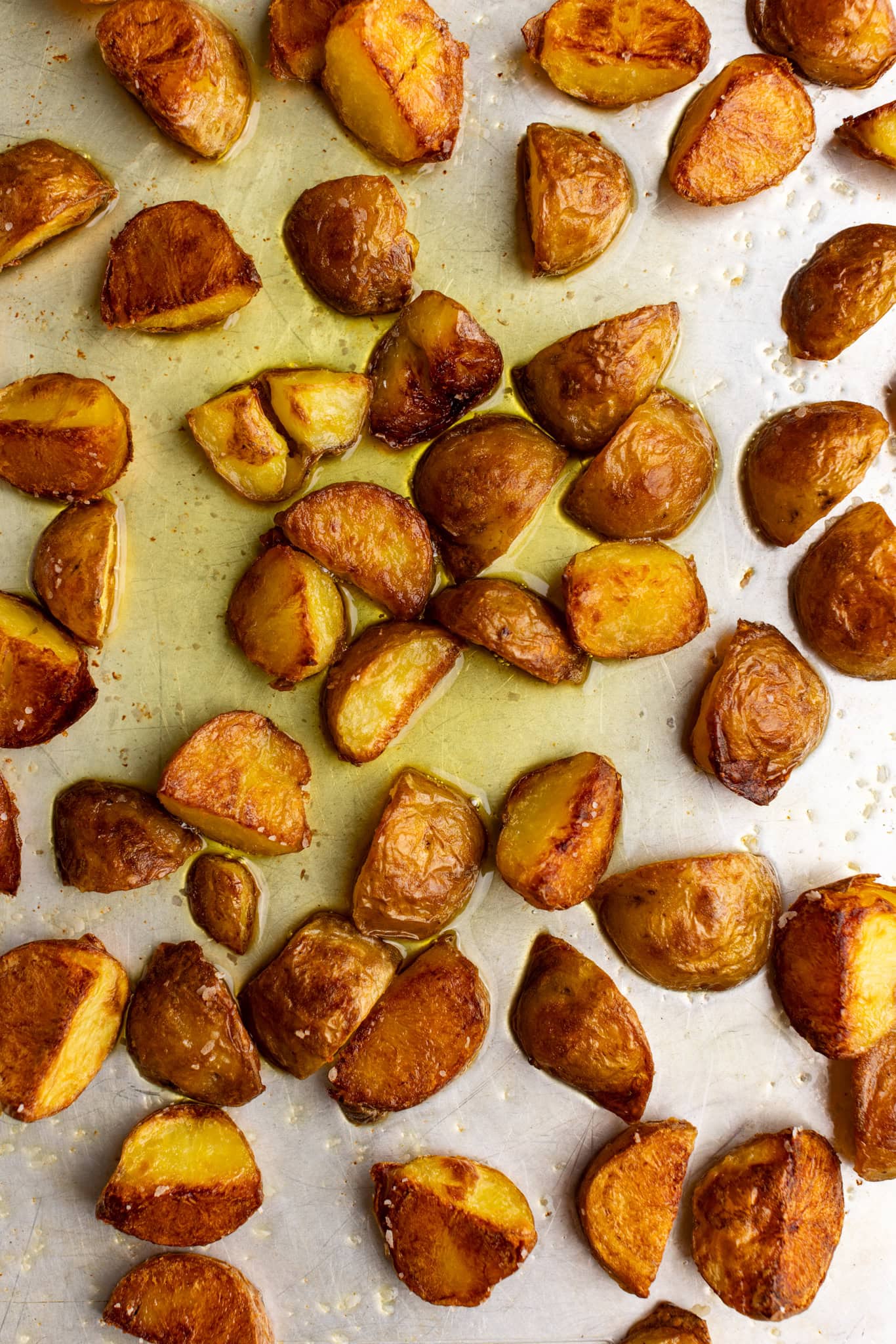 step by step: roasted, finished and crispy